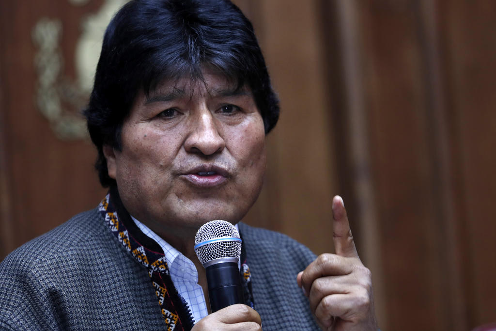 Denuncia Evo Morales persecución de Interpol por denuncias de Áñez