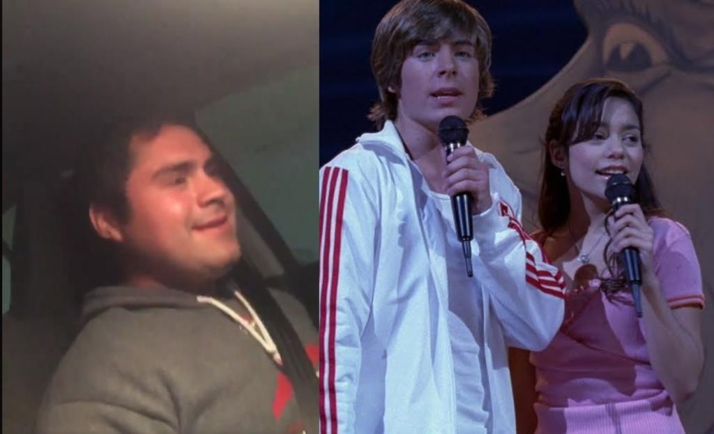 VIRAL: 'Chapo Efron' sorprende al 'cantar' tema de High School Musical