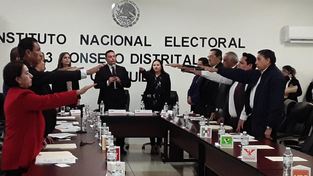 Se instala el Consejo Distrital Electoral para las elecciones locales de 2020