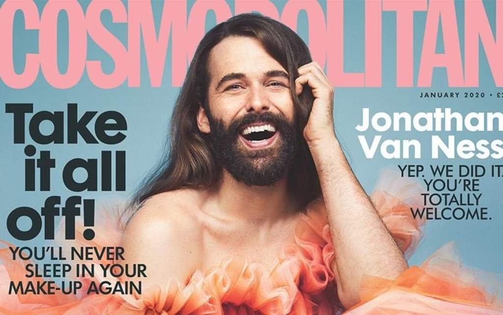 Jonathan Van Ness engalana la portada de Cosmopolitan Reino Unido