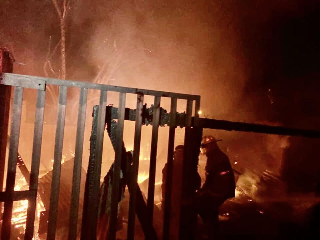 El incendio en Ferromex fue intencional: Bomberos de Ciudad Frontera