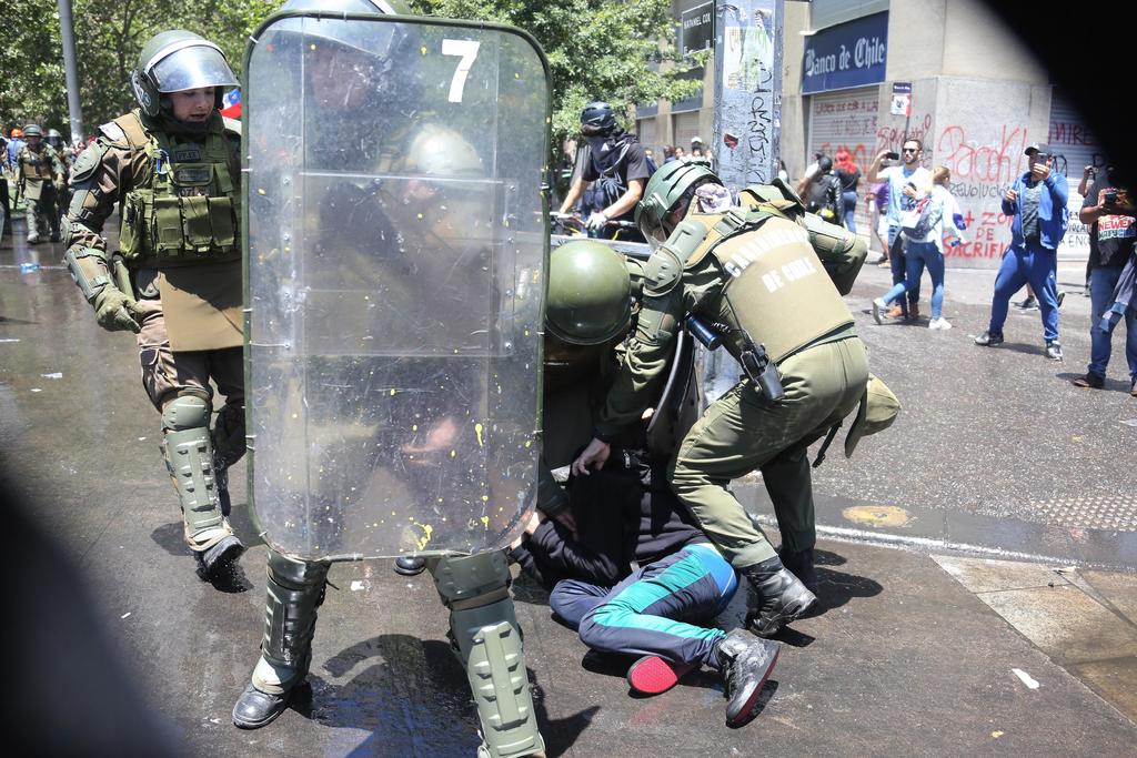 Condena CIDH el 'uso excesivo de la fuerza' en las protestas en Chile