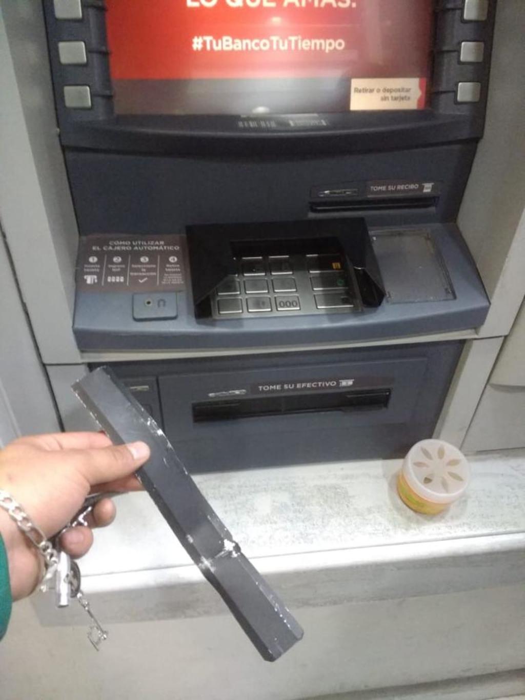 Nuevo sistema de robo en cajeros bancarios