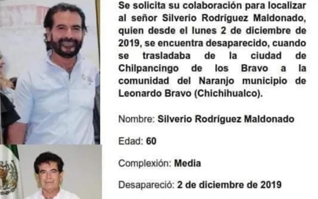 Reportan desaparición de funcionario del Gobierno de Guerrero