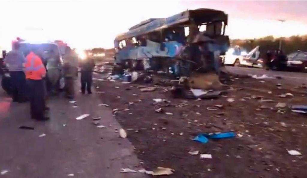 Imputan a chofer del accidente en Chihuahua, donde murieron 14 pasajeros