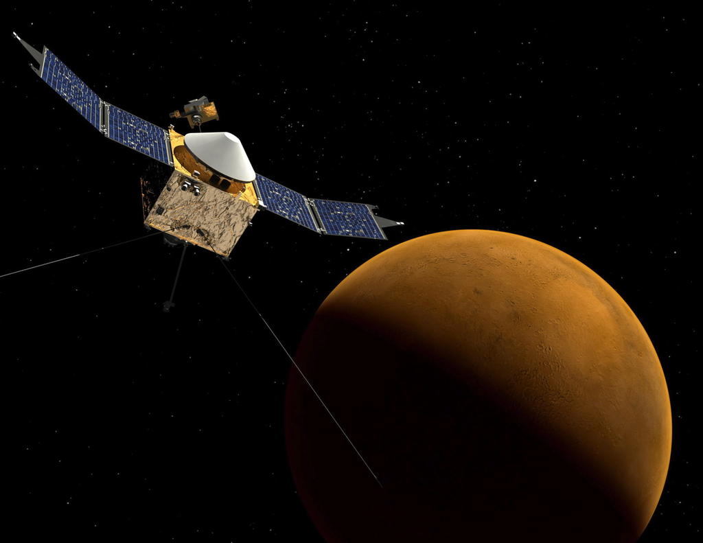 Trazan mapa de vientos en la atmósfera superior de Marte con ayuda de sonda