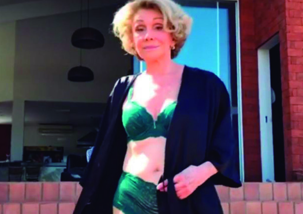 Helena Schargel, la modelo de lencería de 79 años