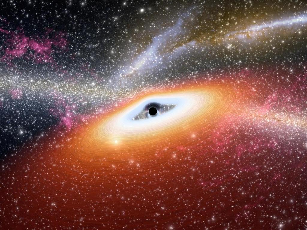 Descubren de qué se alimentaron los primeros agujeros negros del universo