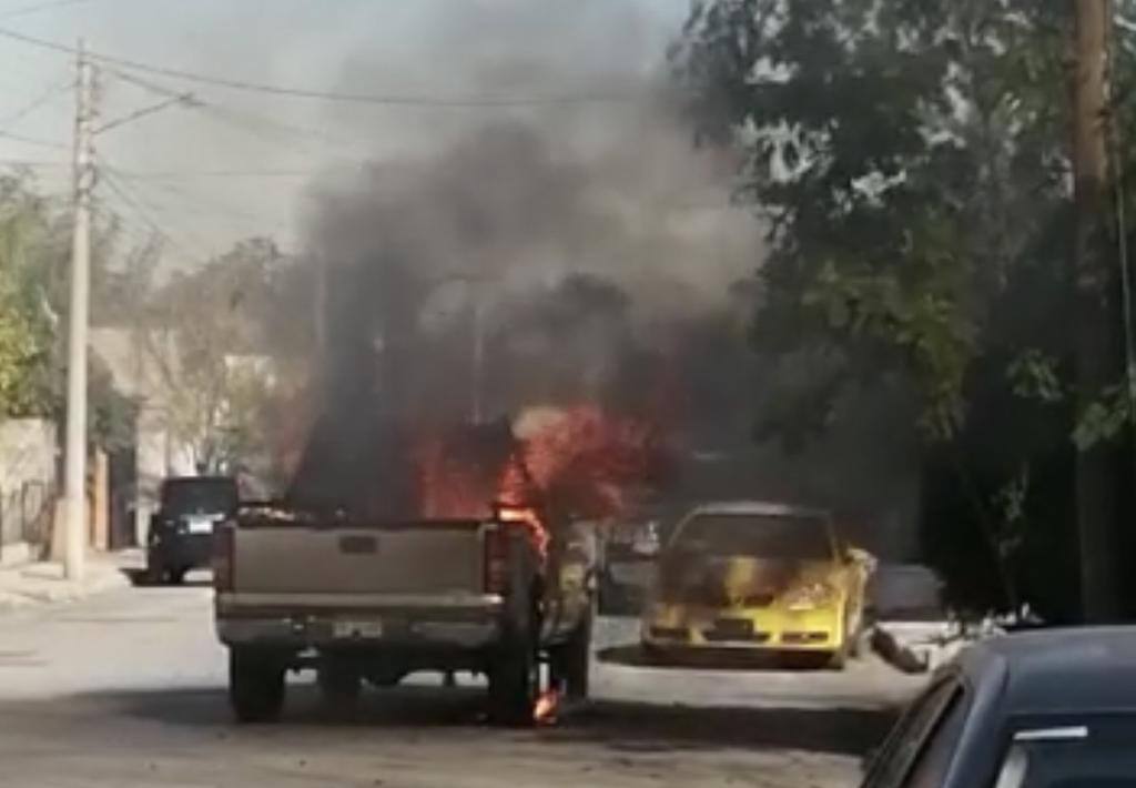 Explota tanque de gas en camioneta y deja un herido en Monclova