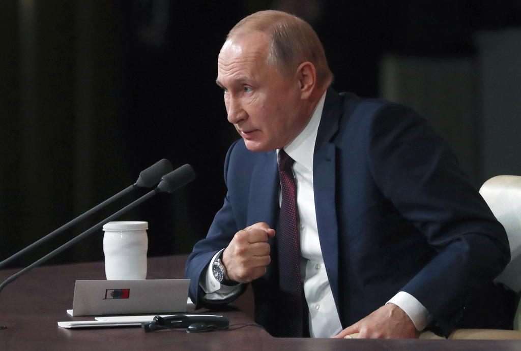 Afirma Putin que Rusia líder en el mundo en armas hipersónicas