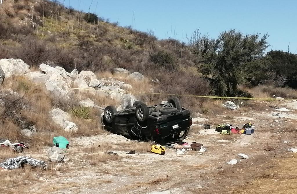 Mueren cuatro personas tras accidente en carretera