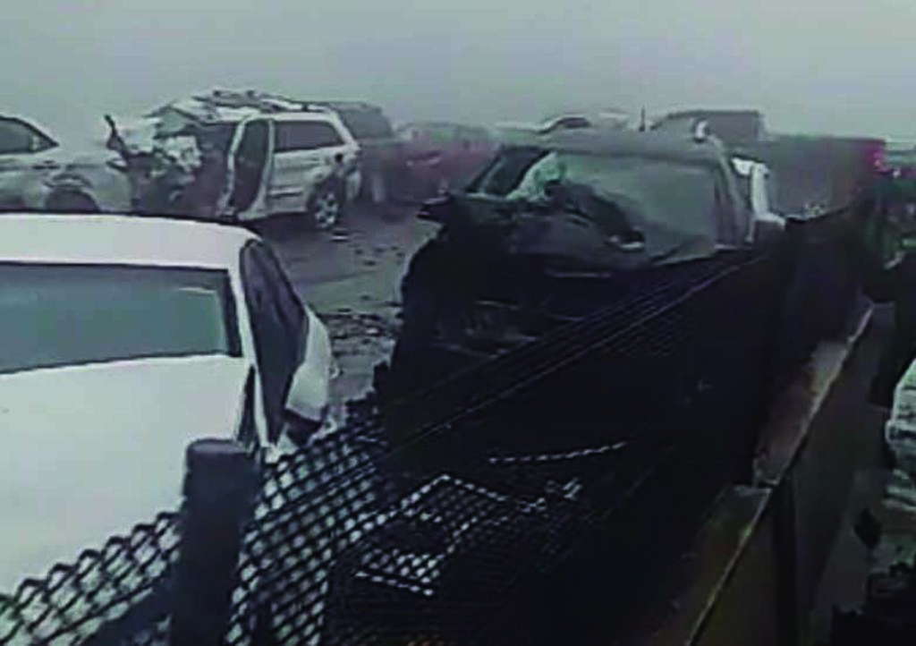 Difunden videos de accidente en la Monterrey - Saltillo