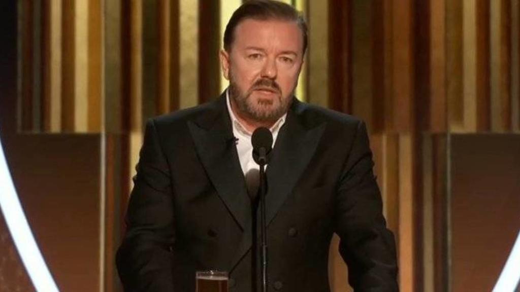 Los controversiales chistes de Ricky Gervais en los Globos de Oro 2020