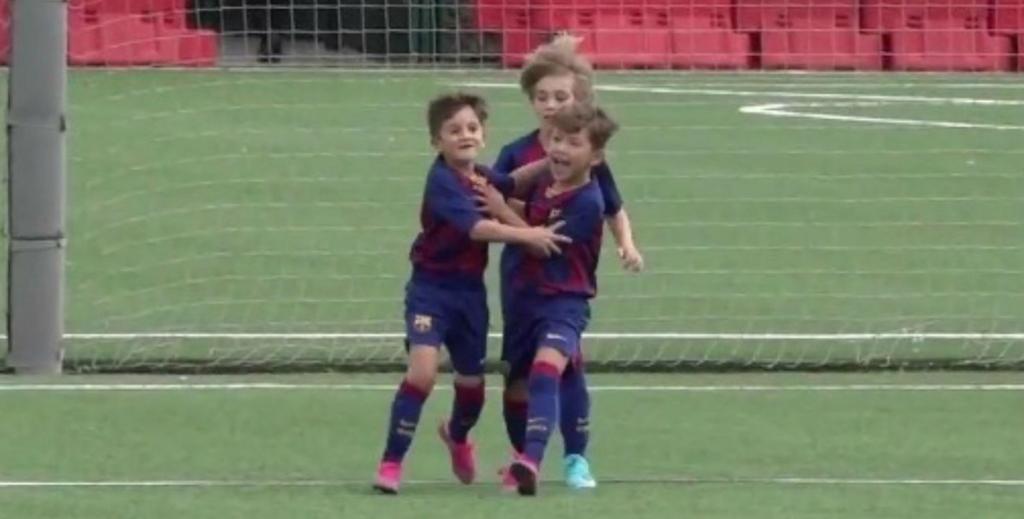 VIDEO: Gol de Thiago Messi se hace viral en la red