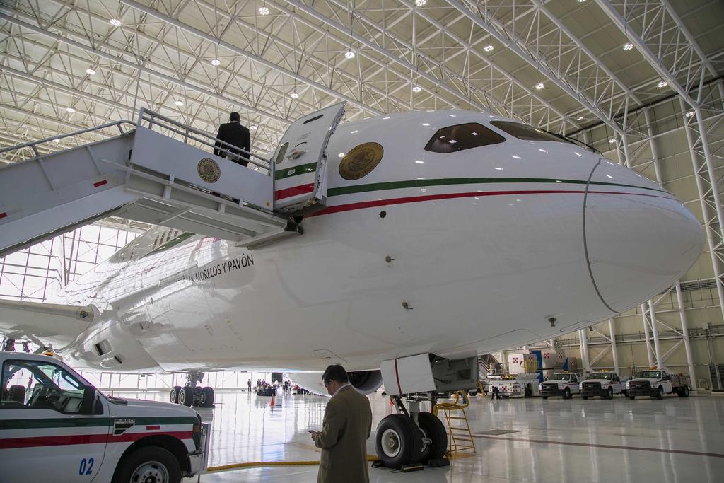 Avión presidencial regresará a México para exhibición y resguardo