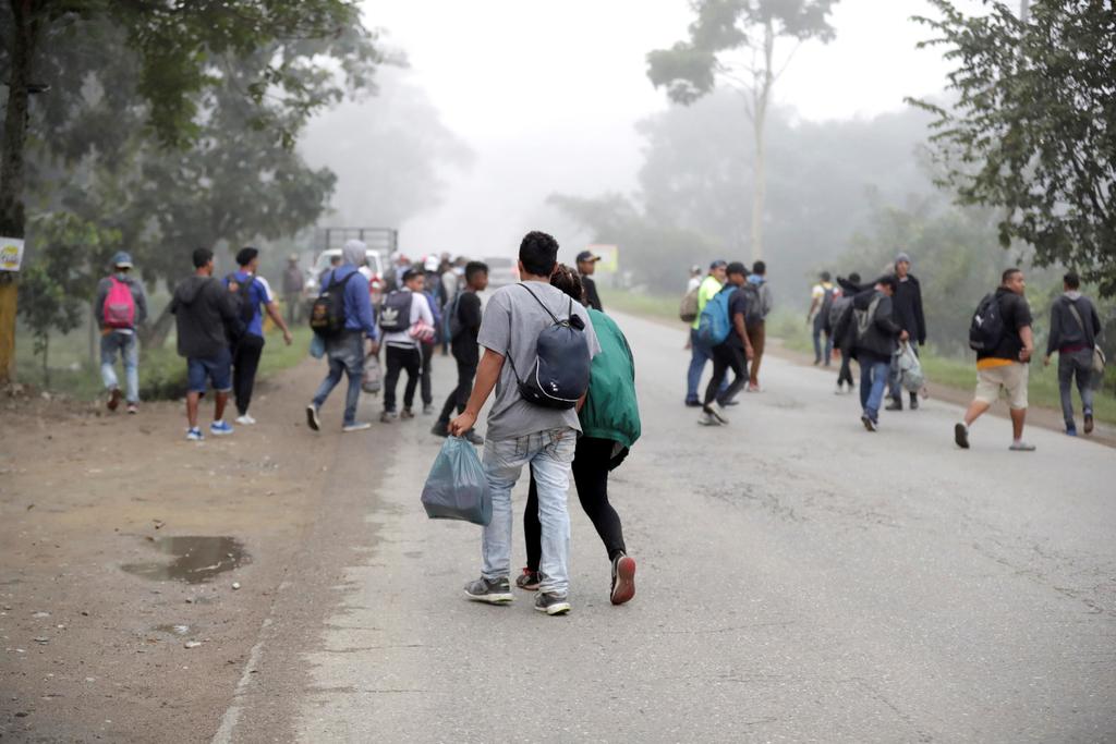 Intentará caravana de inmigrantes hondureños ingresar mañana a Guatemala