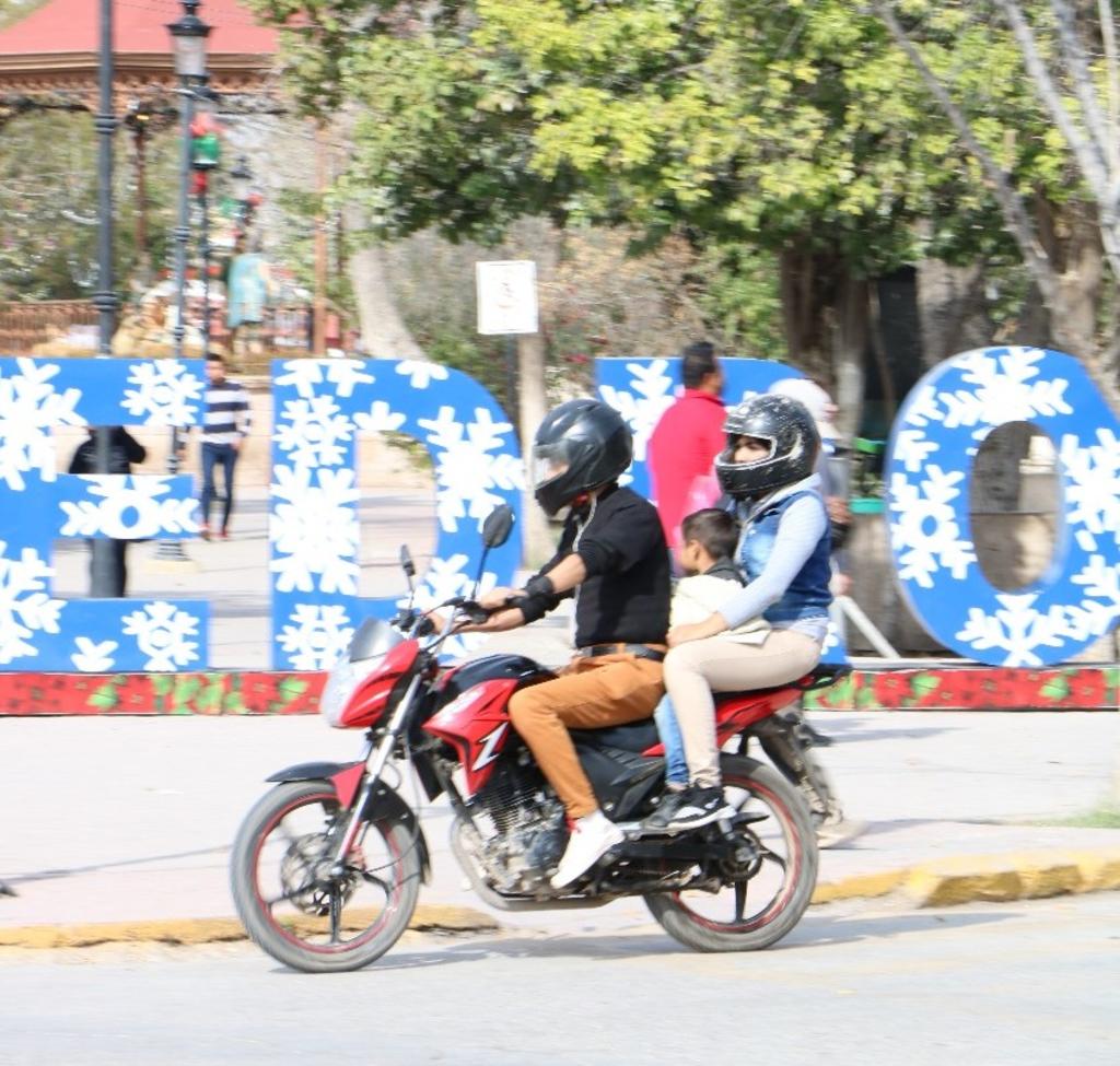 Promueven medidas de precaución entre motociclistas en San Pedro