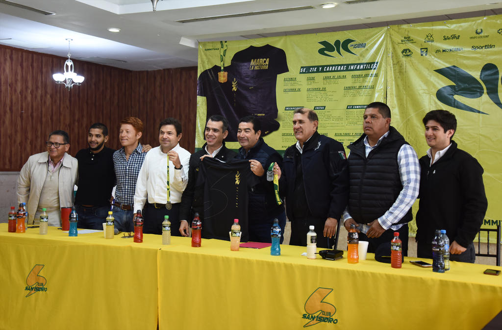 Presentan el medio maratón de San Isidro