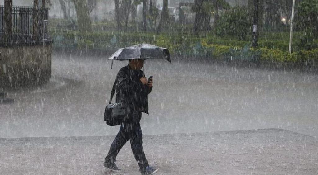 Prevén lluvias fuertes en diferentes entidades del país