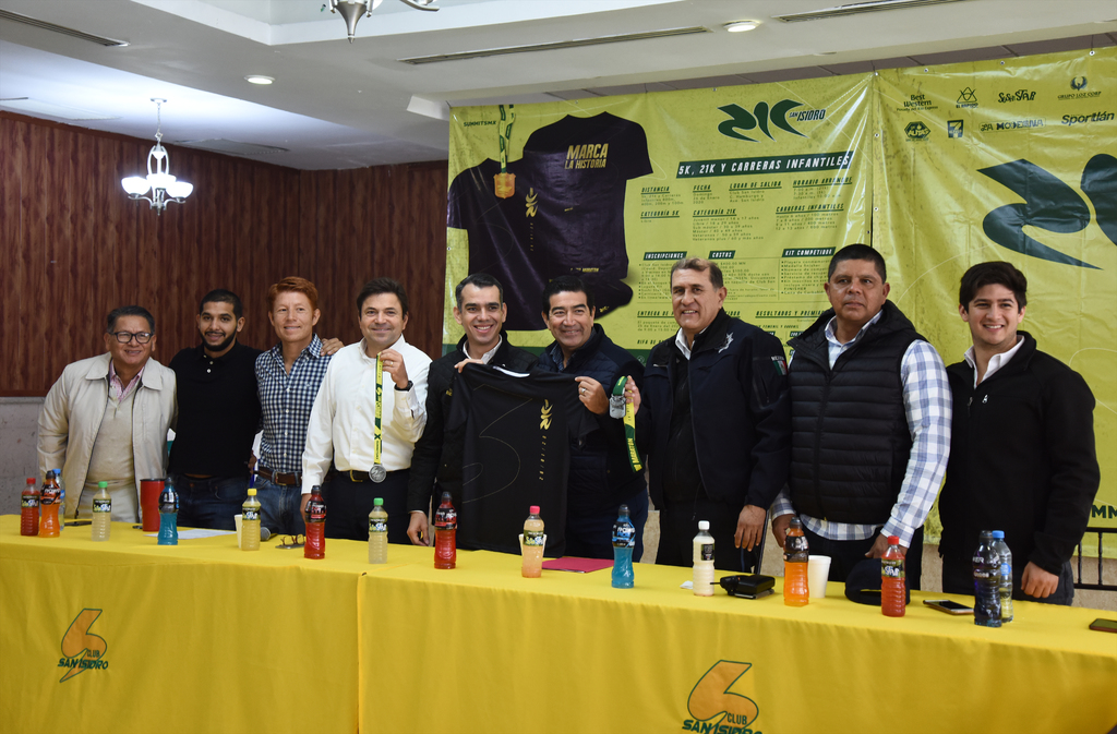 Presentan el medio maratón del Club Deportivo San Isidro