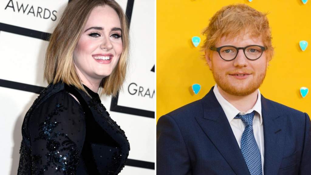 Adele y Ed Sheeran  son los artistas de mayor éxito comercial