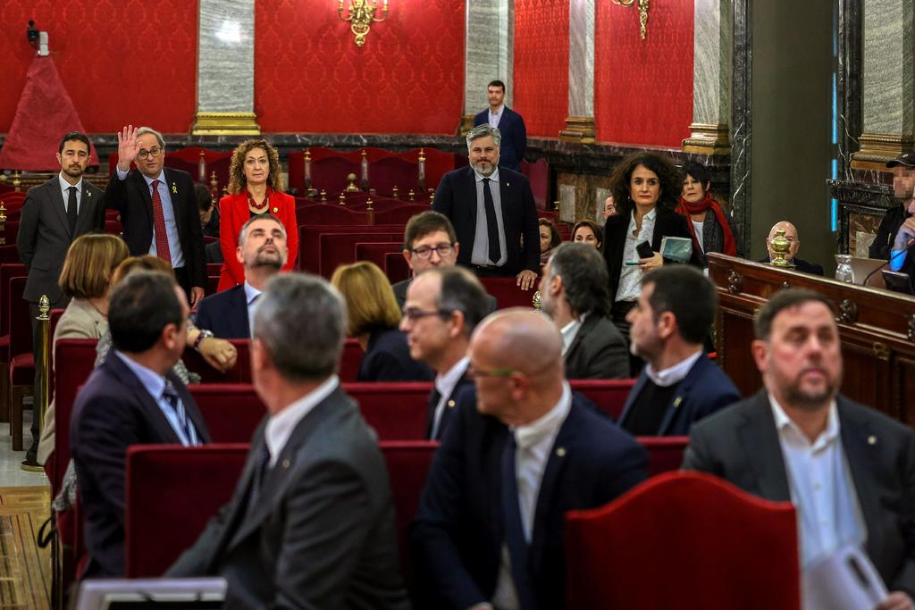 Comienza segunda parte del juicio contra independentistas catalanes