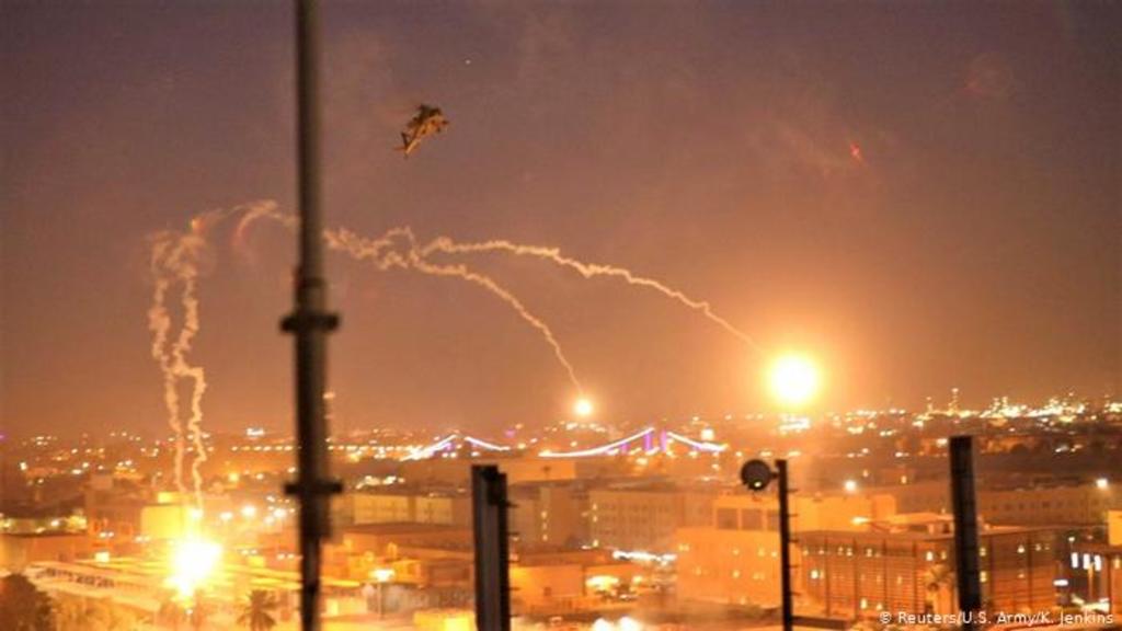 Impactan tres cohetes cerca de la Embajada estadounidense en Bagdad