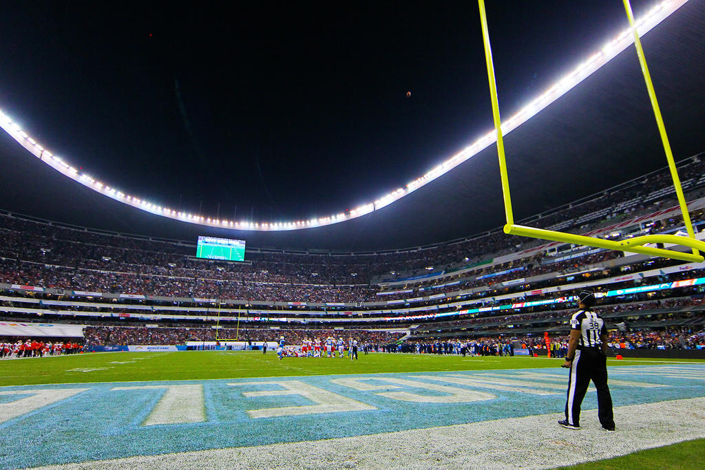 Estadio Azteca tiene una 'maldición' dentro de la NFL