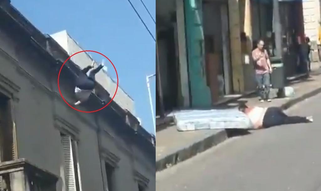 Mujer se avienta de terraza para 'escapar' de las agresiones de su pareja