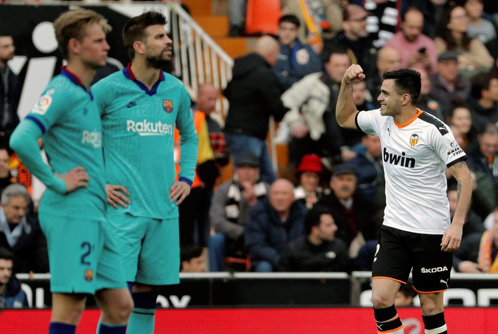 Valencia le propina su primera derrota a Setién con el Barcelona