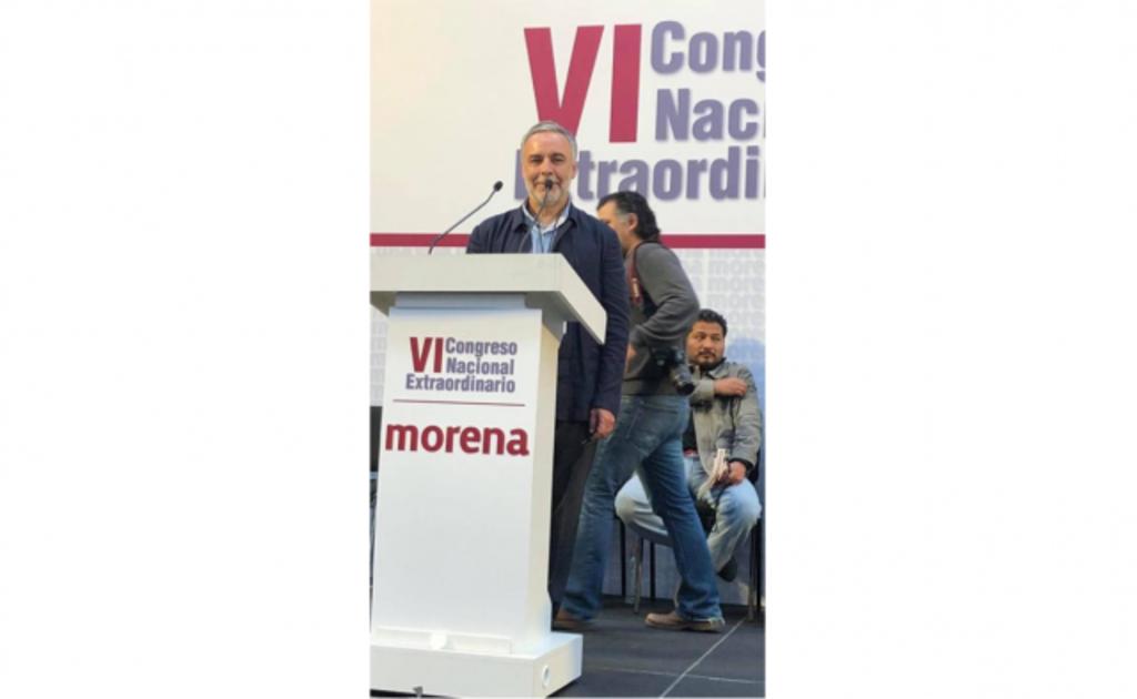 Congreso de Morena perfila a Ramírez Cuéllar como presidente interino