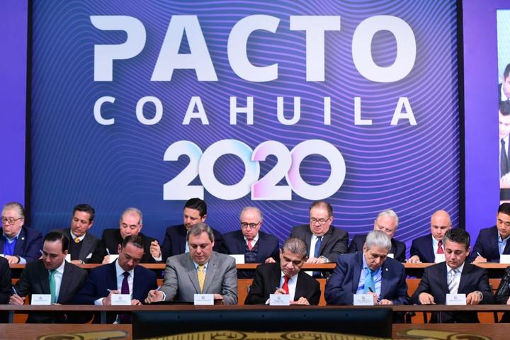 Firman Pacto Coahuila 2020 para mantener la estabilidad laboral