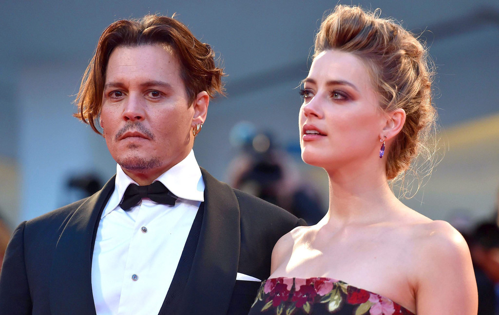 Amber Heard  reconoce golpear a Johnny Depp