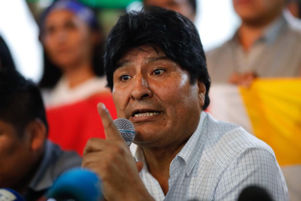 Justifica Evo Morales su candidatura por supuestas amenazas de EUA