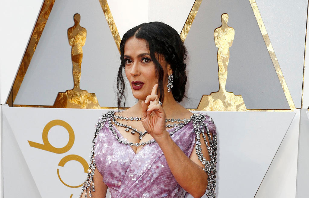 Salma Hayek será una de las presentadoras en los premios Oscar