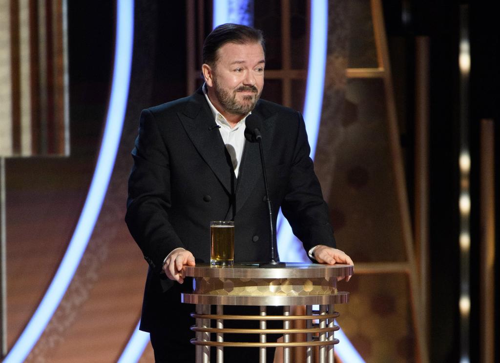 Ricky Gervais señala hipocresía en premios de la Academia
