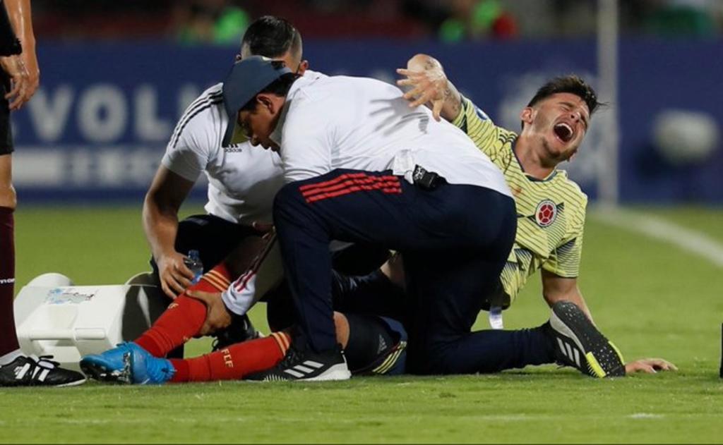Nicolás Benedetti se lesiona con Colombia en el Preolímpico de la Conmebol
