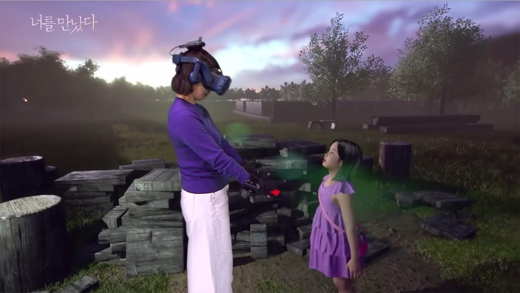 Madre se reúne con su hija fallecida a través de realidad virtual
