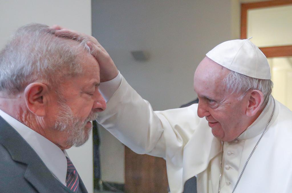 Papa Francisco recibe a Lula da Silva en el Vaticano