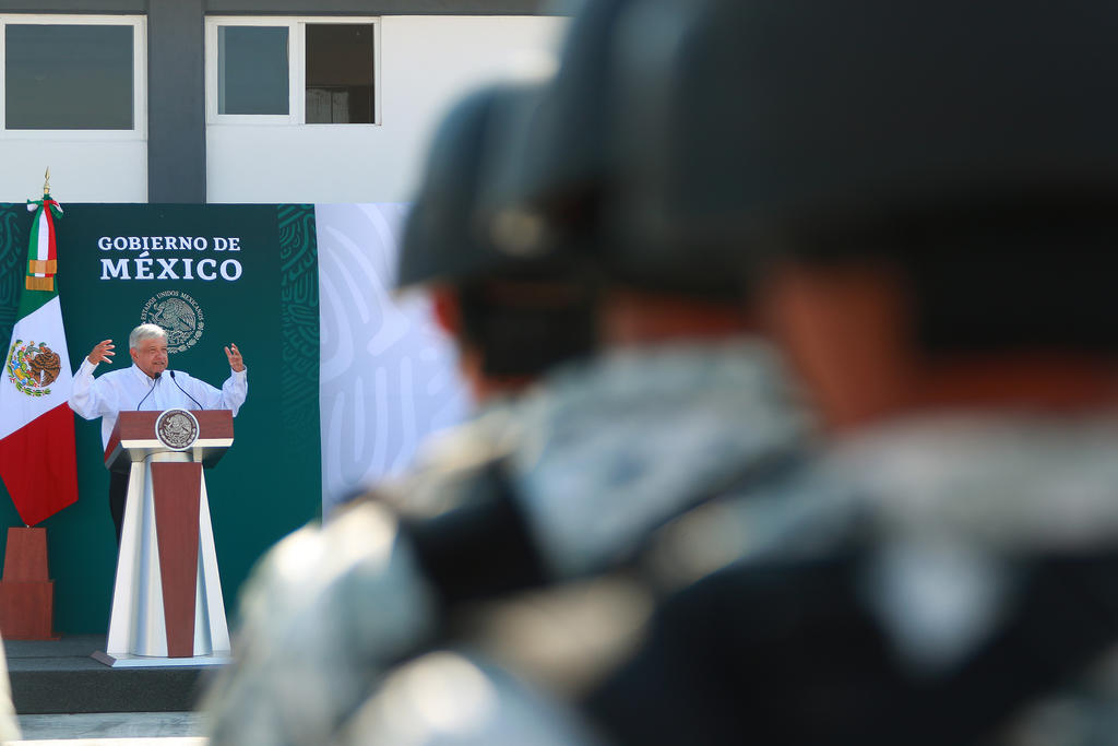 Inaugura AMLO cuartel de Guardia Nacional en Guanajuato