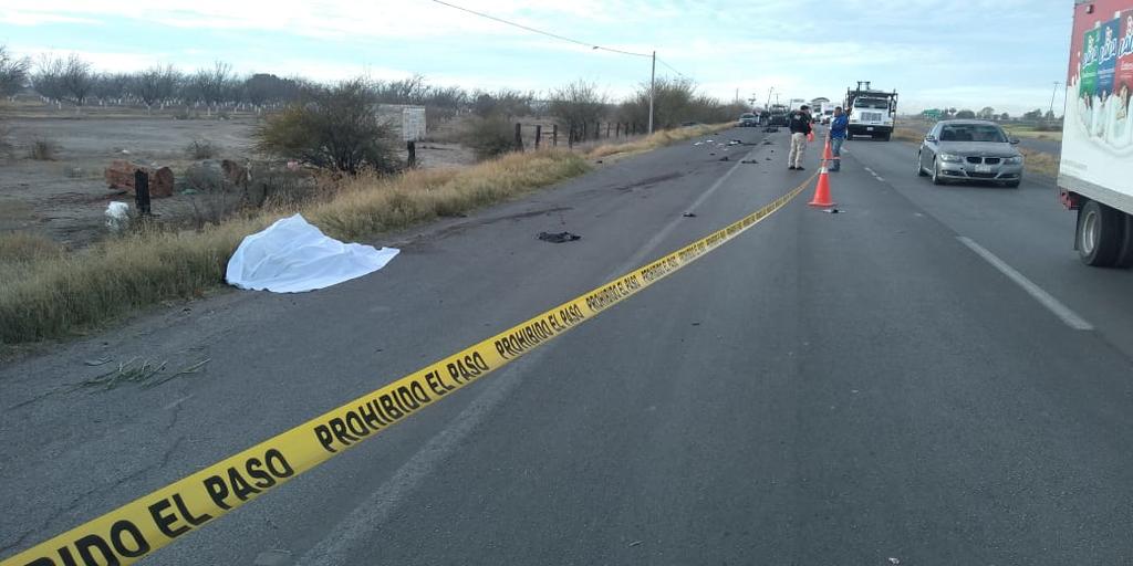 Motociclista pierde la vida en la Torreón-San Pedro; sería un militar