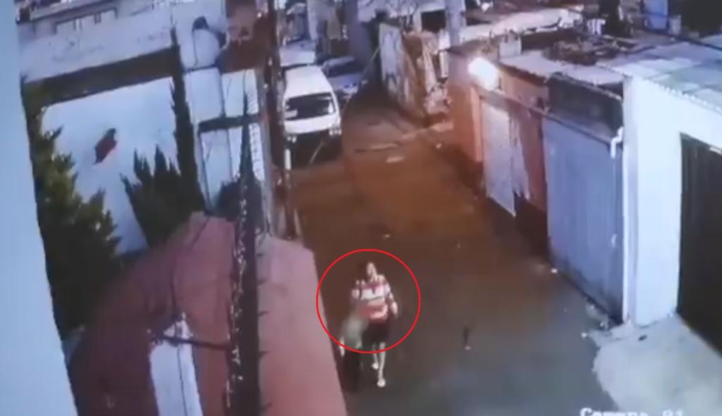 Difunden video del momento en el que mujer se llevó a Fátima