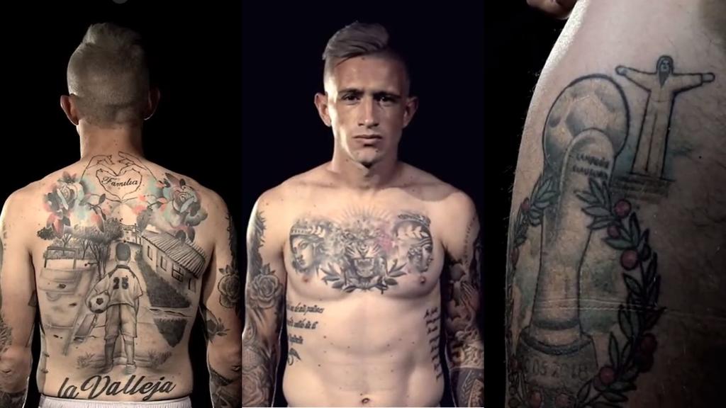Brian Lozano habla sobre el significado de sus tatuajes