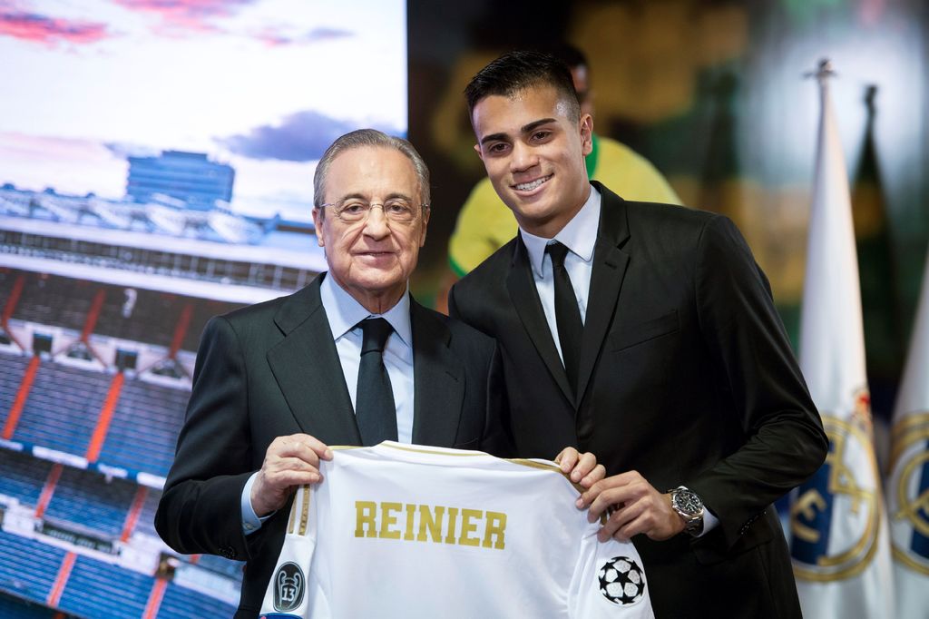 Real Madrid presenta al brasileño Reinier