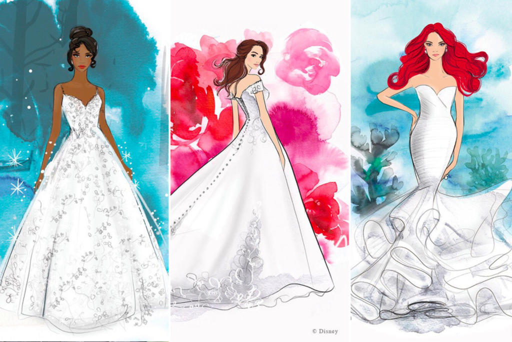 Harán vestidos de novia inspirados en personajes de princesas Disney