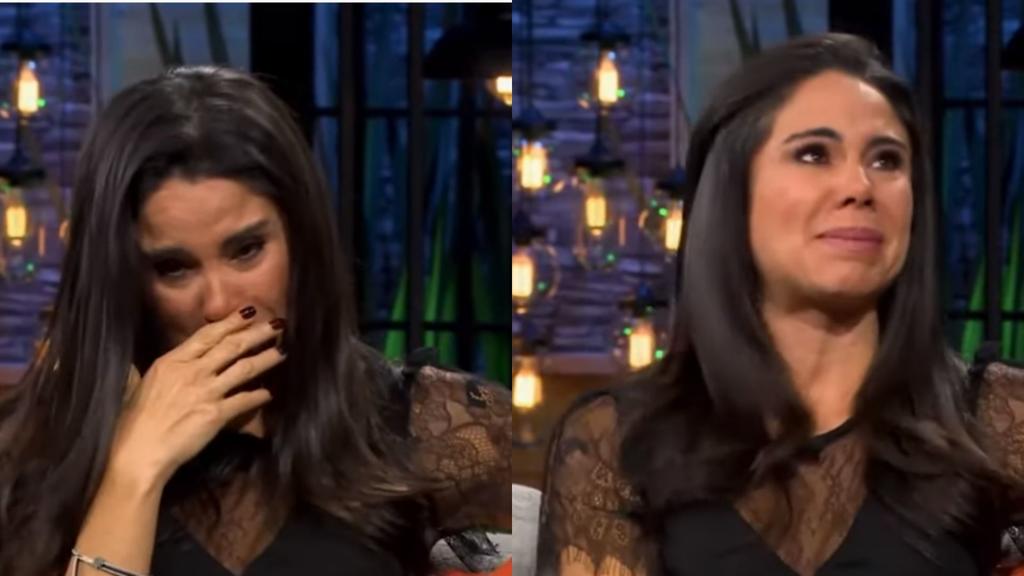 Paola Rojas llora al hablar de lo que soportó tras el video de Zague