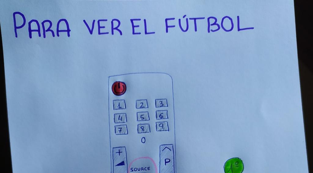 VIRAL: Joven crea sencillo manual para que su abuelo pueda ver el fútbol
