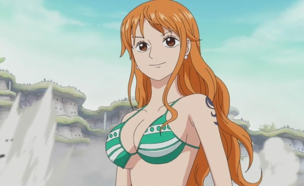 Conquista en redes dibujo de 'Nami' de One Piece al estilo de otros Animes