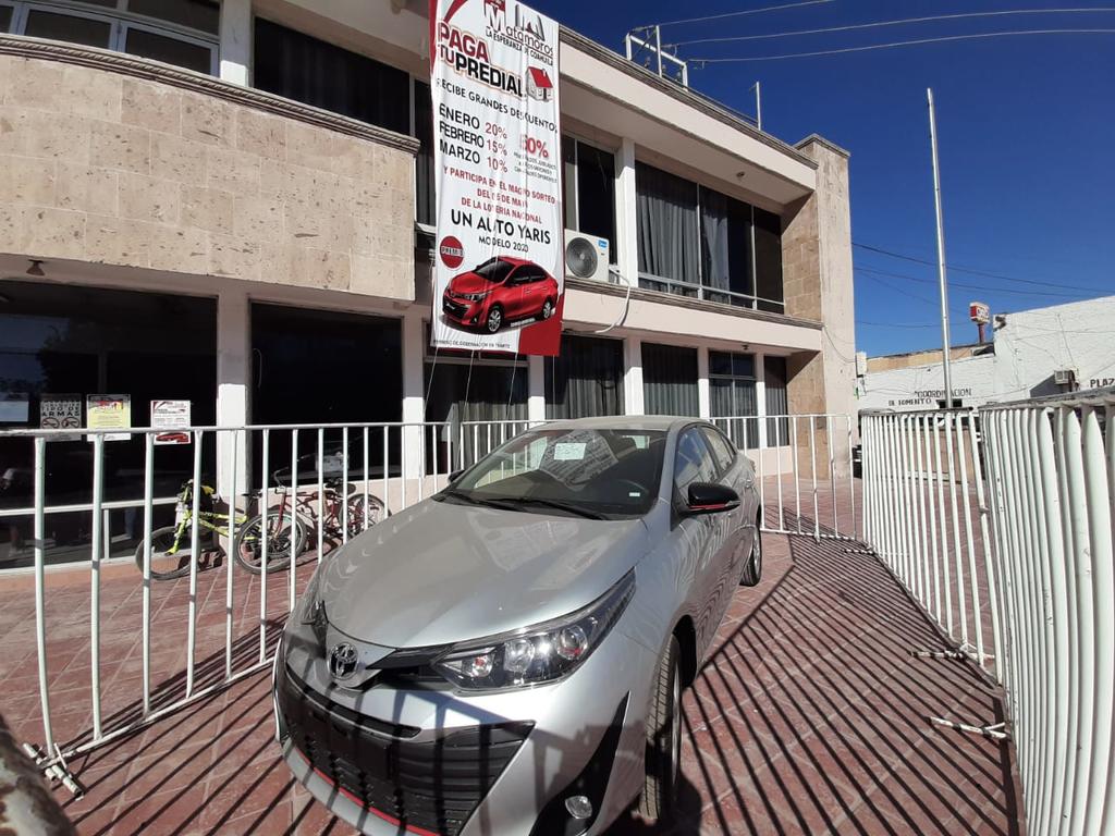 Automóvil para rifa no desapareció: Ayuntamiento Matamoros
