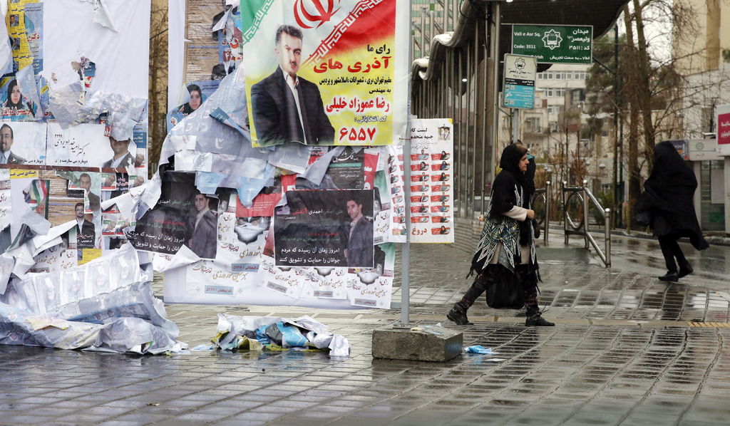 Baja participación y boicot afectan al Parlamento iraní